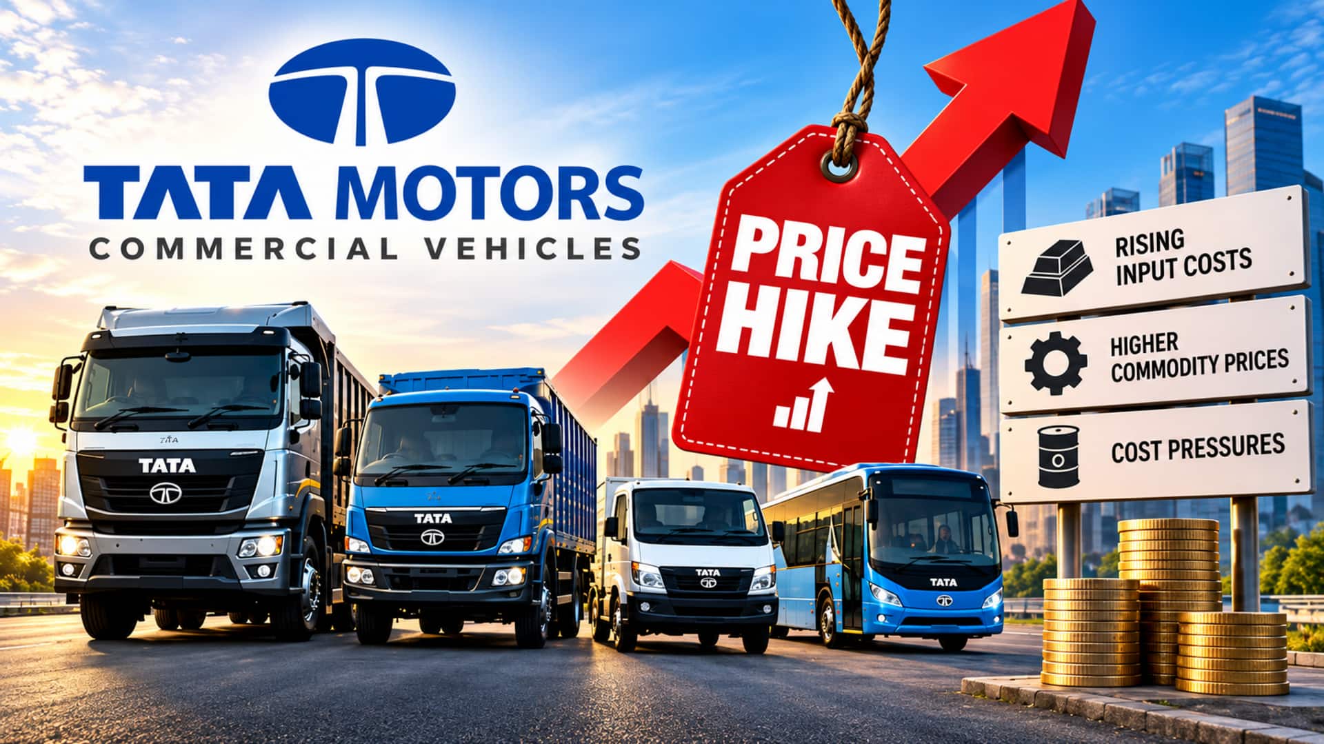 Tata Motors: టాటా మోటార్స్‌ కీలక నిర్ణయం.. మళ్లీ  వాహనాల ధరల పెంపు.. అక్టోబర్‌ 1 నుంచి అమల్లోకి..