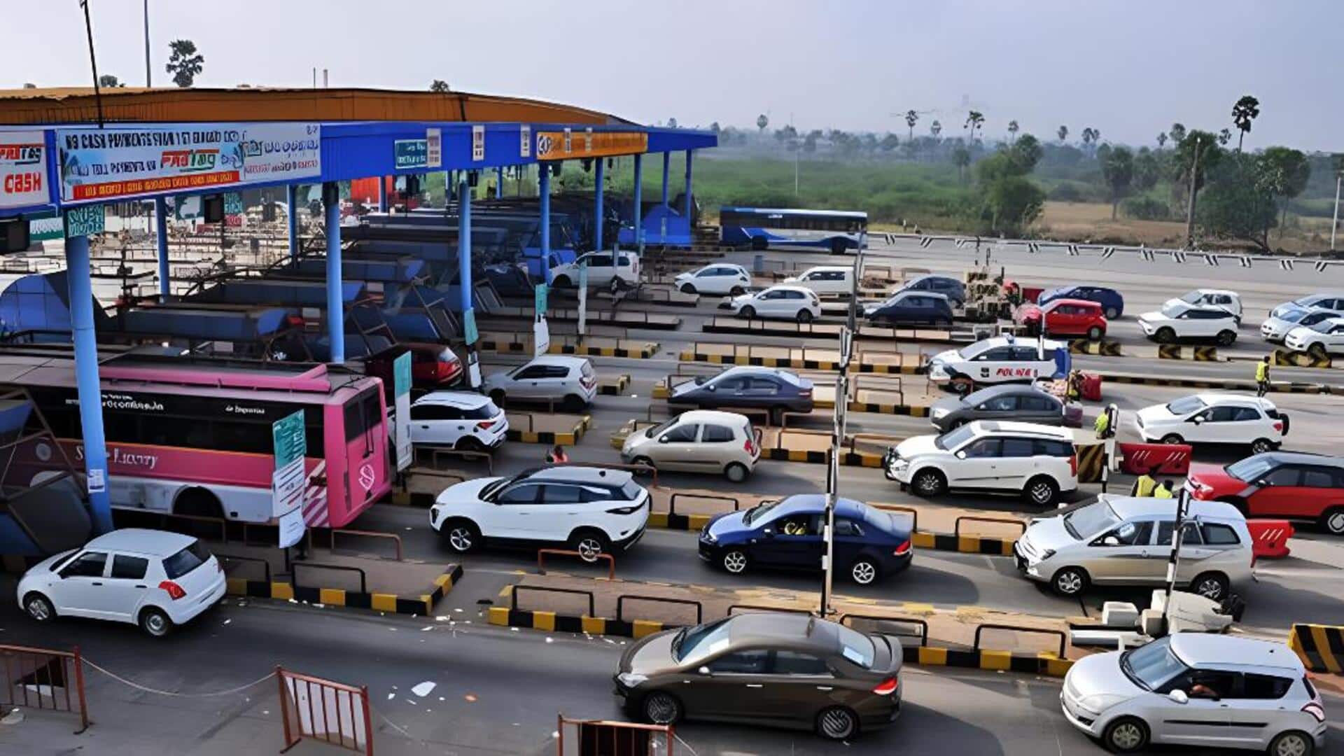 Toll Collection: శాటిలైట్‌ ద్వారా టోల్‌ రుసుము వసూలు.. హైదరాబాద్‌-విజయవాడ హైవేపై పంతంగి ప్లాజా వద్ద ట్రయల్‌ రన్‌ 