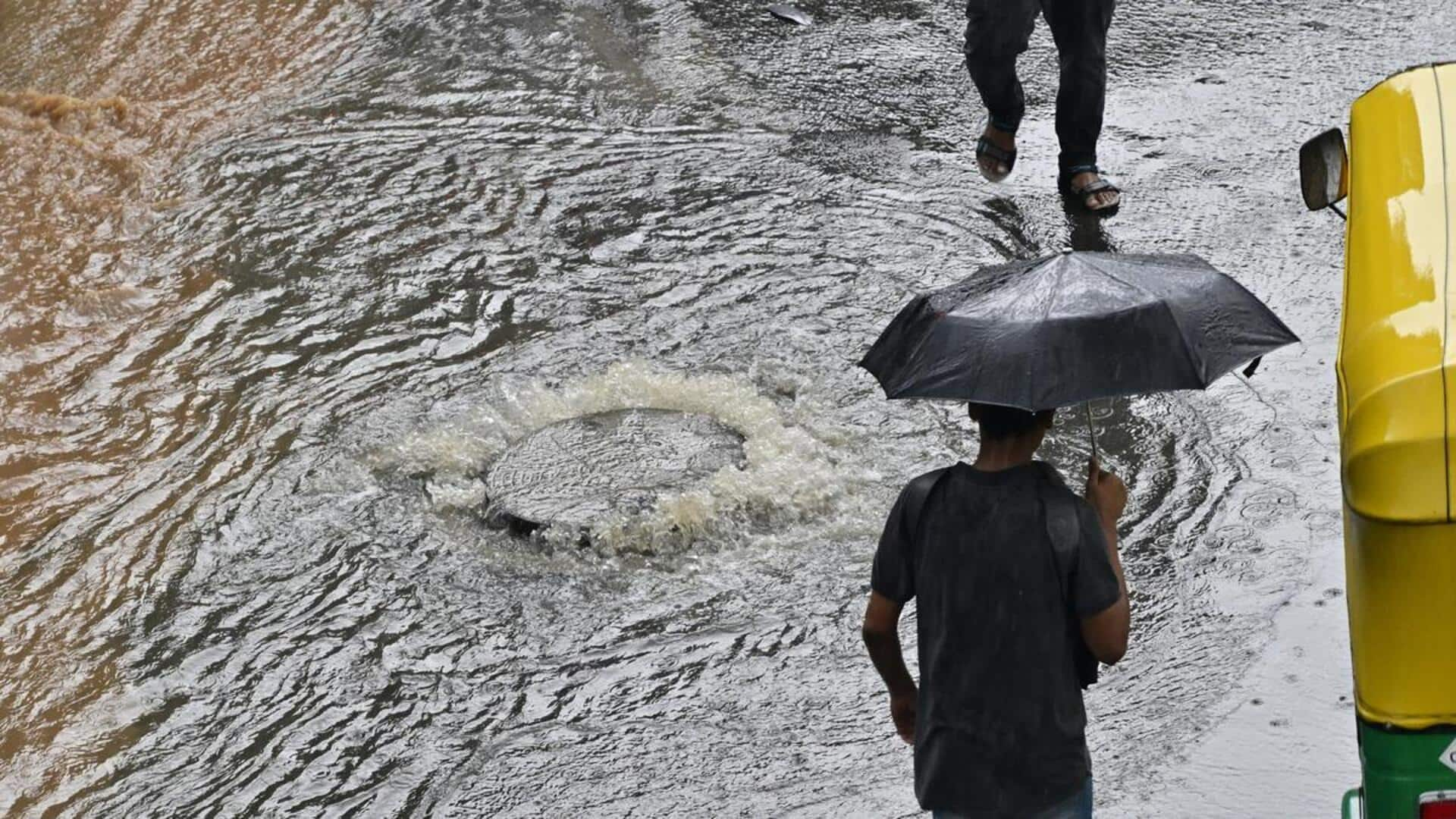 Bengaluru Rains: బెంగళూరులో కుండపోత వర్షంతో రహదారులు జలమయం.. ఎడతెగని వానతో కడగండ్లు