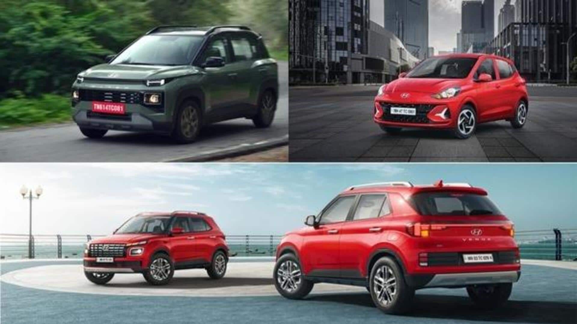 Hyundai cars discounts : హ్యుందాయ్ కార్లపై దీపావళి ప్రత్యేక ఆఫర్లు.. జీఎస్టీ తగ్గింపుతో భారీ తగ్గిన ధరలు! Hyundai cars discounts : హ్యుందాయ్ కార్లపై దీపావళి ప్రత్యేక ఆఫర్లు.. జీఎస్టీ తగ్గింపుతో భారీ తగ్గిన ధరలు!