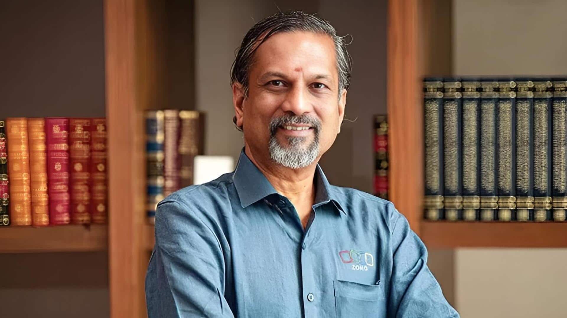 Sridhar Vembu: 'భారత్ మాతకు మీ ప్రతిభ అవసరం'.. అమెరికాలోని భారతీయులకు శ్రీధర్ వెంబు పిలుపు