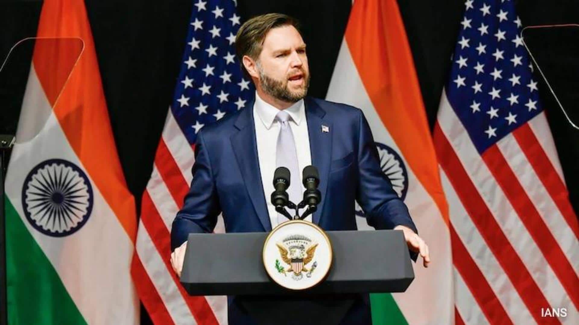 JD Vance: 'ఉగ్రవాదులను వేటాడటంలో భారత్కు సహకరించండి..': పాకిస్థాన్ కు జేడీ వాన్స్ సూచన JD Vance: 'ఉగ్రవాదులను వేటాడటంలో భారత్కు సహకరించండి..': పాకిస్థాన్ కు జేడీ వాన్స్ సూచన