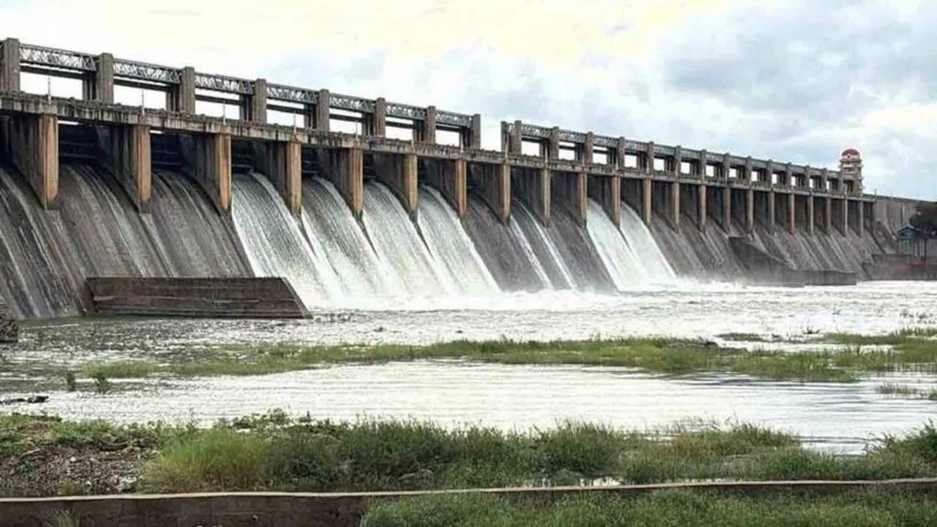 Tungabhadra: తుంగభద్ర నుంచి 6 గేట్ల నుంచి దిగువకు ప్రవాహం
