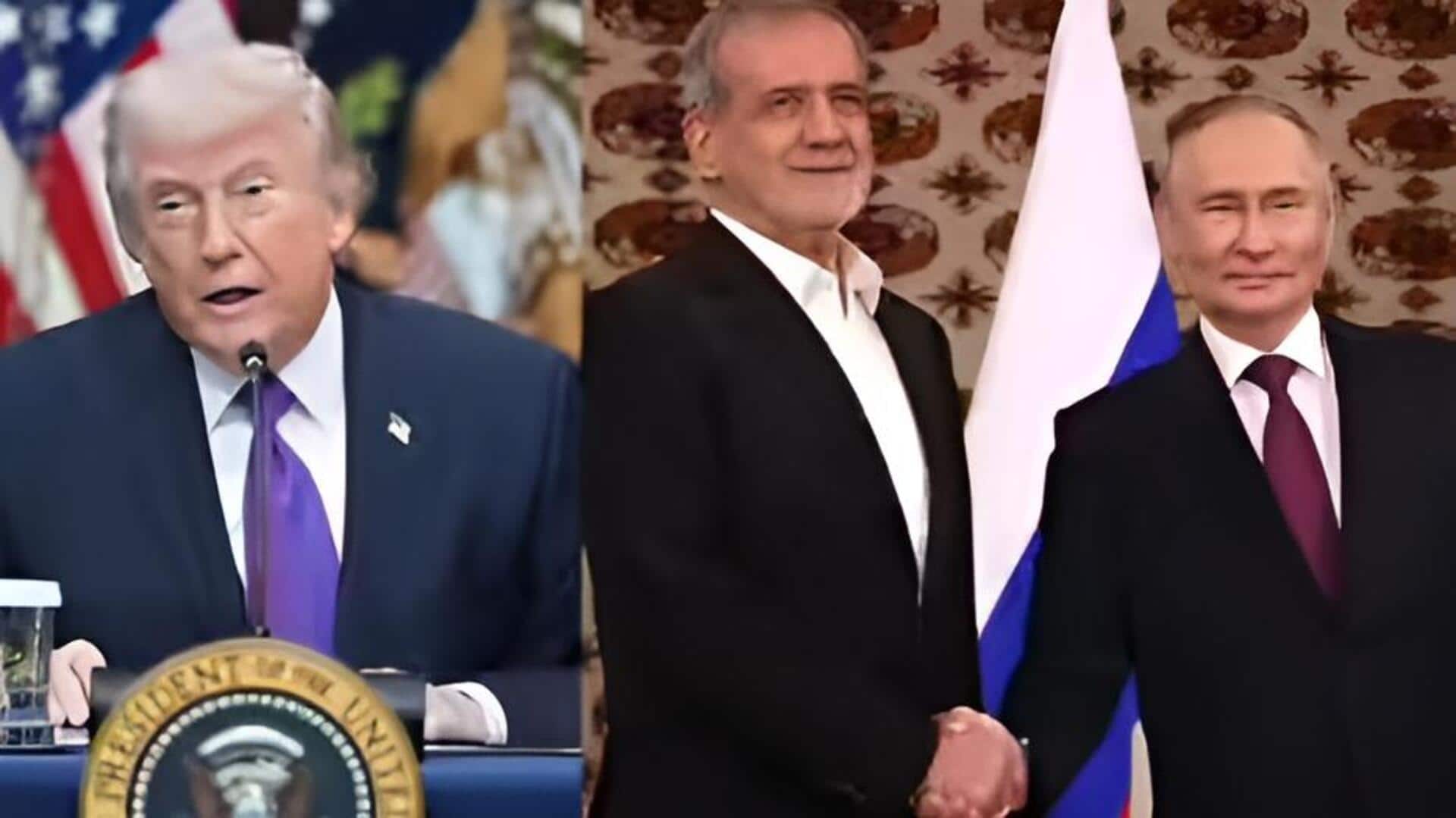 Iran War : రష్యా ఇంటెలిజెన్స్‌తో ఇరాన్ దాడులు.. అమెరికా సంచలన ఆరోపణలు