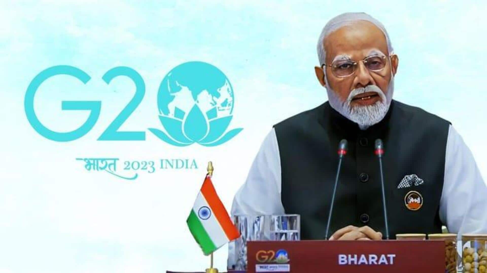  G20 summit 2023: ప్రధాని మోదీ సీటు ముందు నేమ్ ప్లేట్‌పై  'భార‌త్‌' పేరు