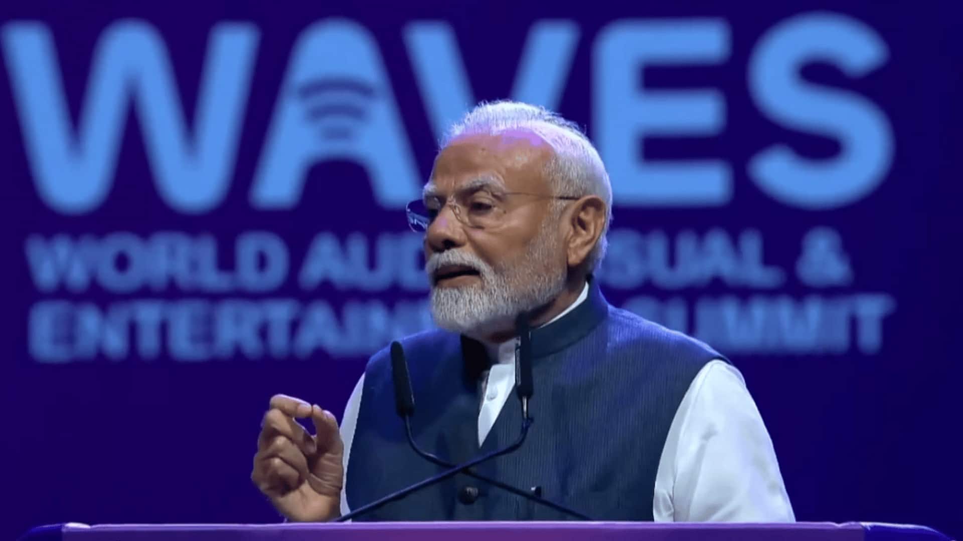 PM Modi: ముంబయి వేదికగా 'వేవ్స్‌' 2025ను ప్రారంభించిన మోదీ