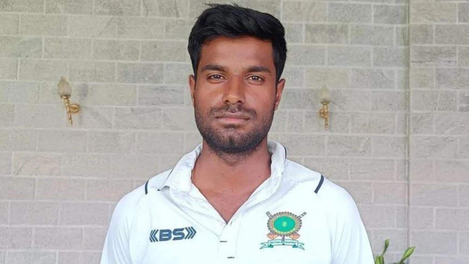 Fastest Fifty: వరుసగా ఎనిమిది సిక్సులు.. ప్రపంచ రికార్డు సృష్టించిన ఆకాష్ 