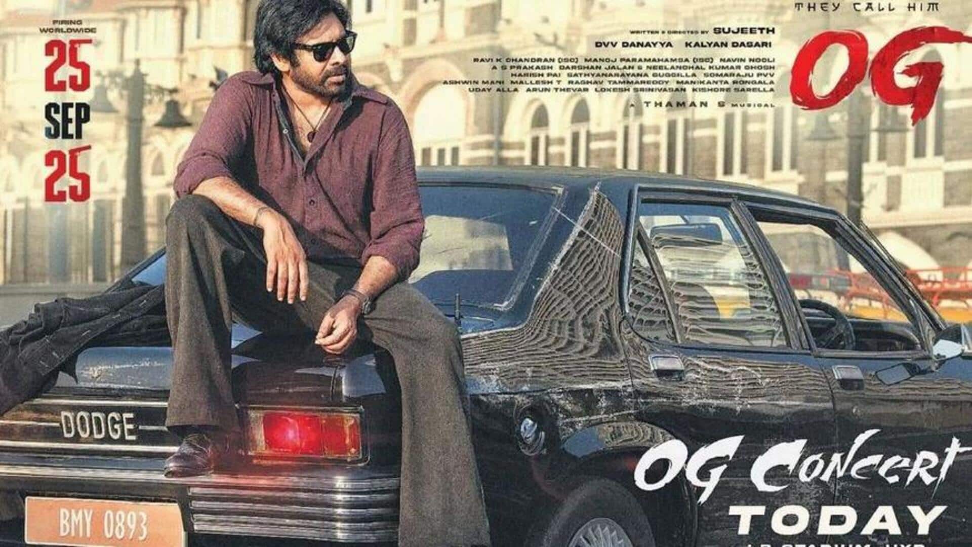 OG: ఇవాళే 'ఓజీ' ప్రీ రిలీజ్ వేడుక.. పవన్ కళ్యాణ్ స్పీచ్పై ఉత్కంఠ! OG: ఇవాళే 'ఓజీ' ప్రీ రిలీజ్ వేడుక.. పవన్ కళ్యాణ్ స్పీచ్పై ఉత్కంఠ!
