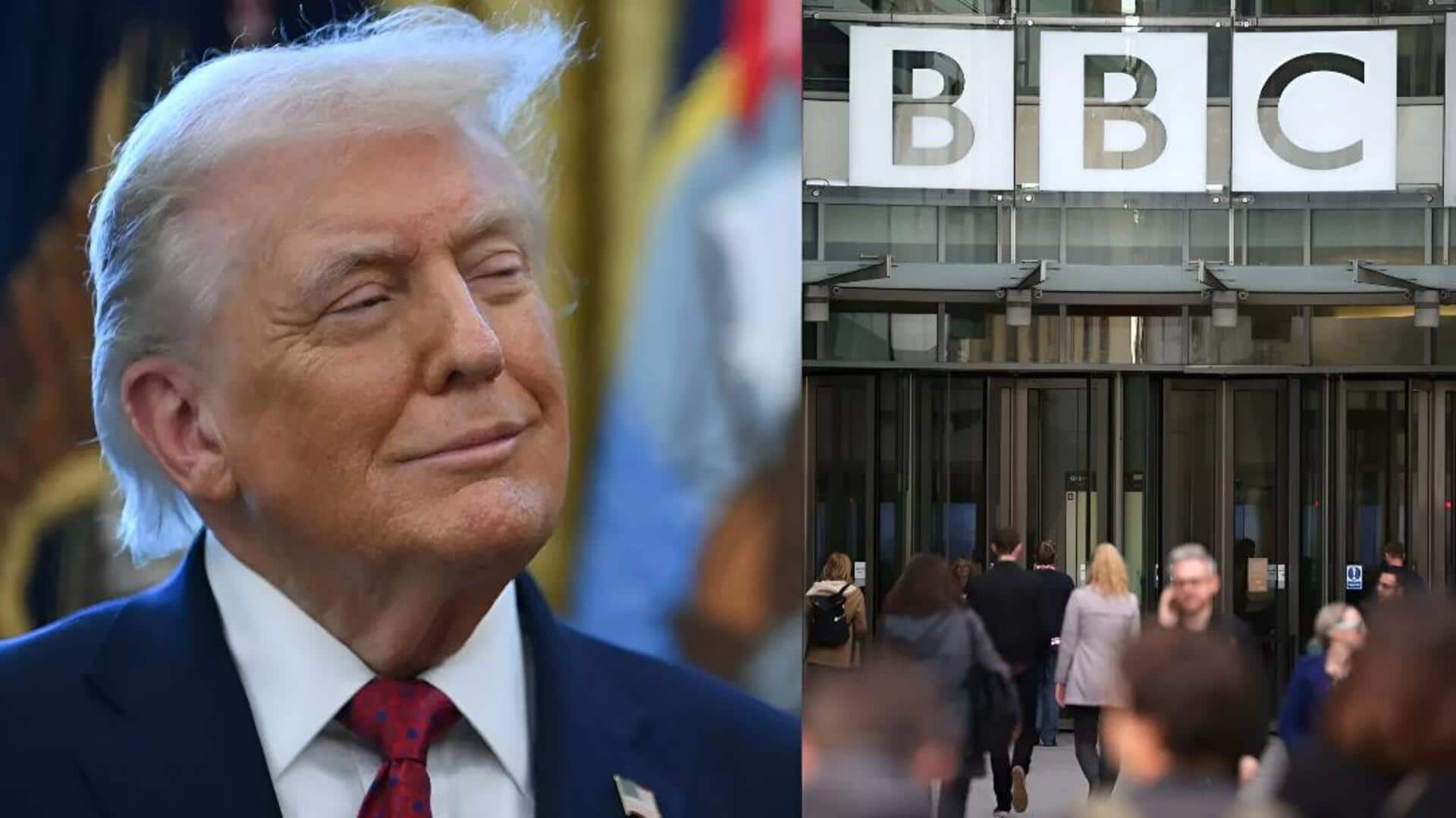 Donald Trump: క్యాపిటల్‌ హిల్‌పై దాడి ప్రసంగం.. బీబీసీపై ట్రంప్ 10 బిలియన్ డాలర్ల దావా