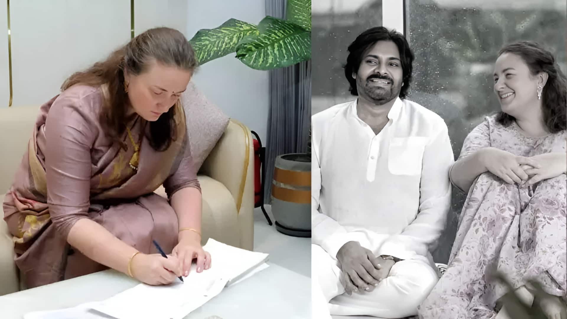 Anna Lezhneva : ఇన్‌స్టాగ్రామ్‌లోకి అడుగుపెట్టిన పవర్ స్టార్ భార్య..10 నిమిషాల్లో 21 వేల ఫాలోవర్లు!