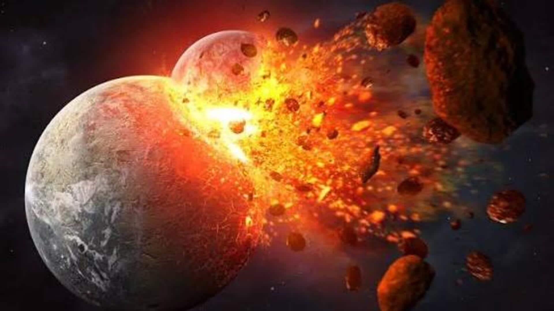 Earth-Theia collision: భూమి-థియా ఢీకొనడంతో కేవలం 5 గంటల్లోనే చంద్రుడు ఏర్పడ్డాడా? కొత్త అధ్యయనంలో ఆసక్తికర విషయాలు