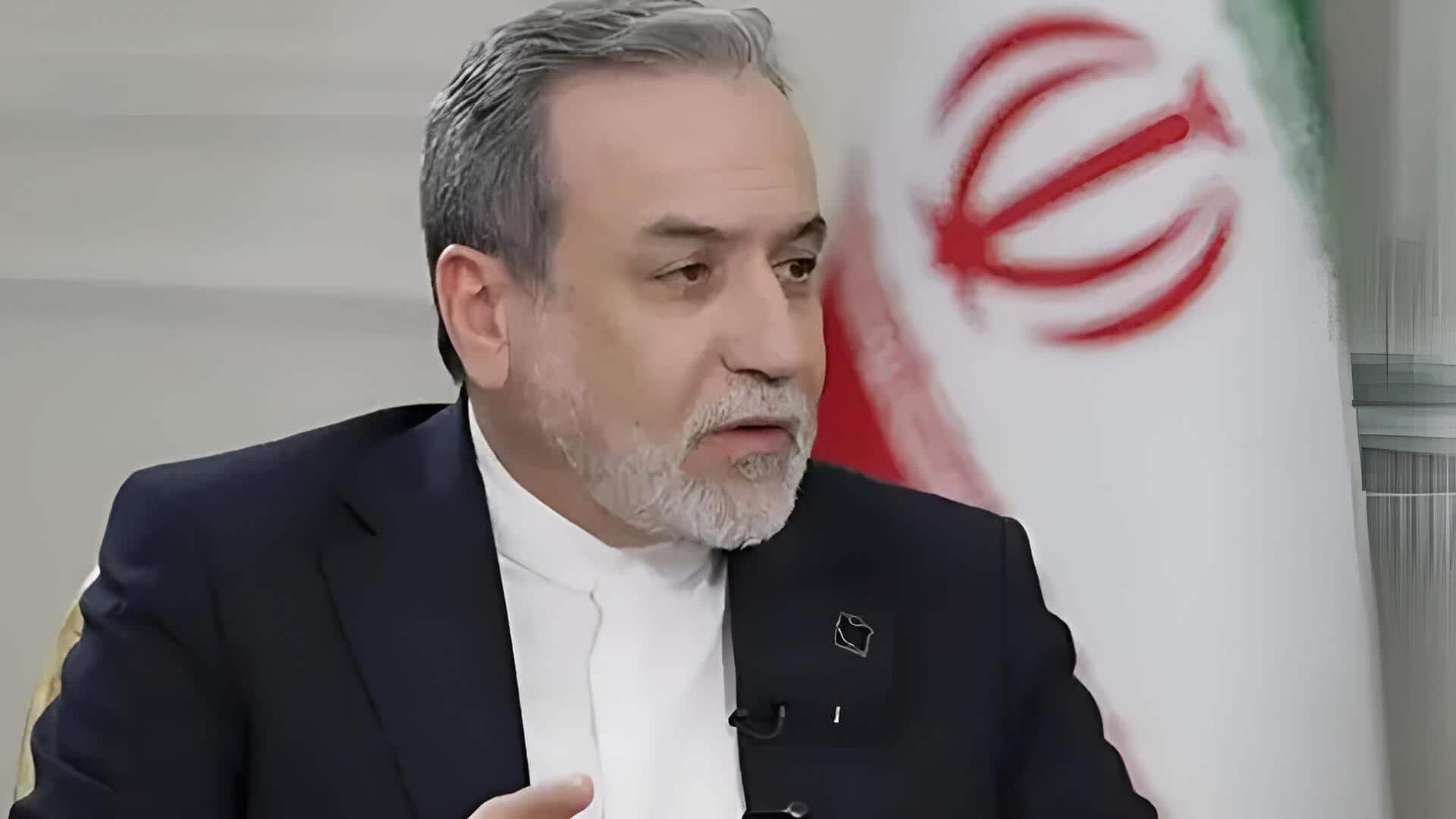 Iran on US: ఇరాన్ సమస్యకు సైనిక పరిష్కారం లేదు.. దౌత్యమే మార్గం: అబ్బాస్ అరాగ్చీ