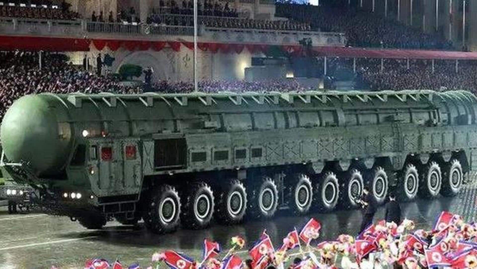 North Korea ICBM: అమెరికాను లక్ష్యంగా హ్వాసొంగ్‑20 క్షిపణి ఆవిష్కరణ.. ఉత్తర కొరియా కొత్త క్షిపణిలో కలకలం North Korea ICBM: అమెరికాను లక్ష్యంగా హ్వాసొంగ్‑20 క్షిపణి ఆవిష్కరణ.. ఉత్తర కొరియా కొత్త క్షిపణిలో కలకలం
