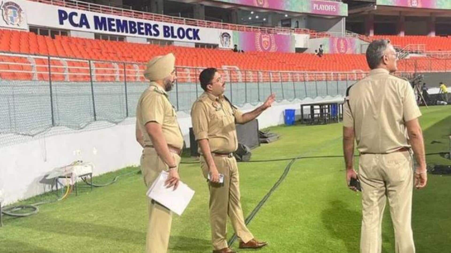 IPL 2025: ఐపీఎల్ ప్లేఆఫ్కు ముల్లాన్పూర్ రేడీ.. నేటి మ్యాచ్ కోసం భారీ భద్రత! IPL 2025: ఐపీఎల్ ప్లేఆఫ్కు ముల్లాన్పూర్ రేడీ.. నేటి మ్యాచ్ కోసం భారీ భద్రత!