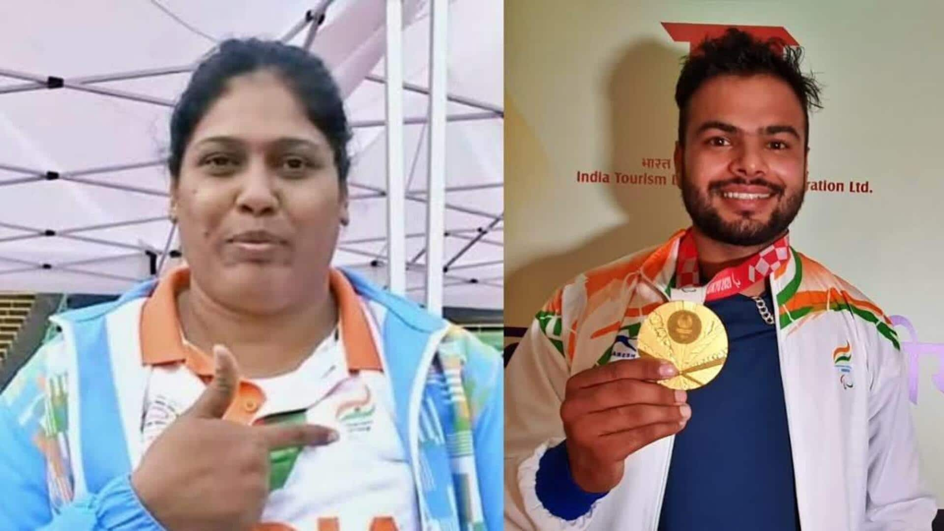 Paris Paralympics 2024: పారిస్ పారాలింపిక్స్ 2024 ప్రారంభ వేడుకలో పతాకధారులుగా భాగ్యశ్రీ, సుమిత్ అంటిల్‌