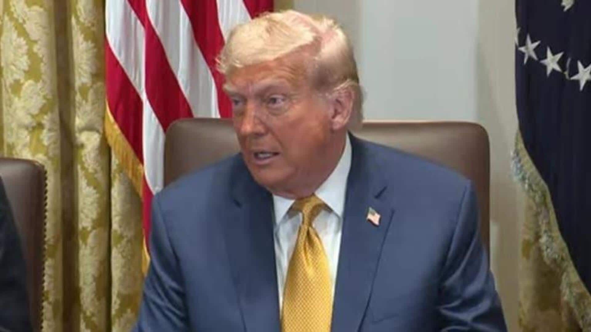 Trump: ట్రంప్ పాకిస్తాన్లో పర్యటిస్తారా? మీడియా నివేదికలపై స్పందించిన వైట్ హౌస్ Trump: ట్రంప్ పాకిస్తాన్లో పర్యటిస్తారా? మీడియా నివేదికలపై స్పందించిన వైట్ హౌస్