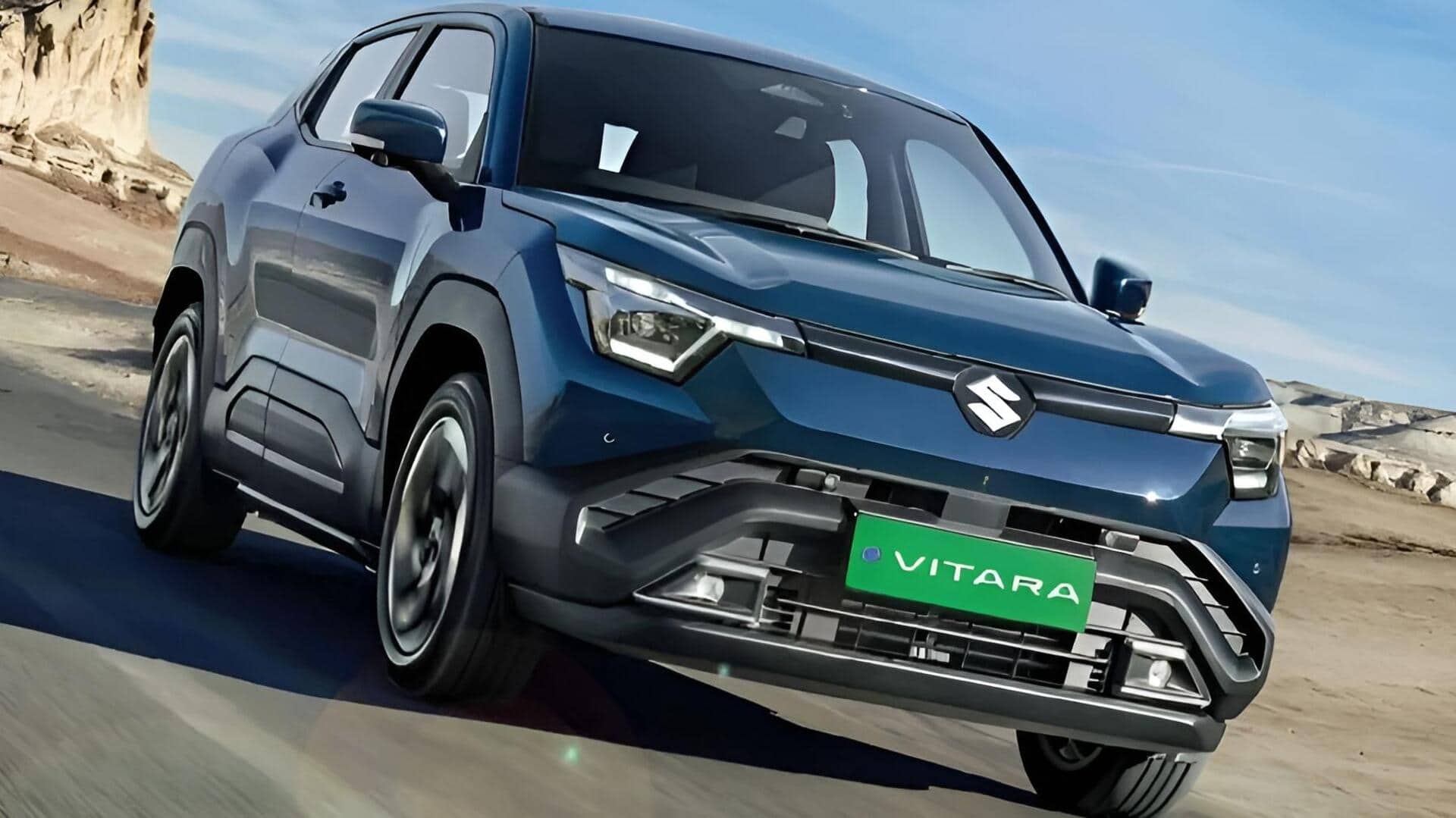 Maruti e Vitara: మారుతి సుజుకి తొలి ఎలక్ట్రిక్ SUV 'ఇ-విటారా'.. 500km రేంజ్.. డిసెంబర్‌లో లాంచ్!