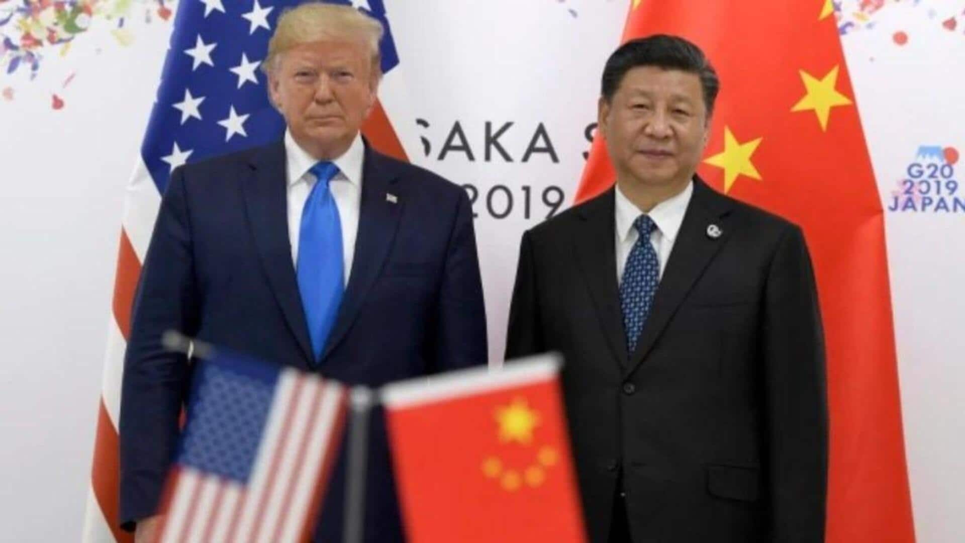 China-US: యూఎస్ చైనా వాణిజ్య యుద్ధం.. వారం చివర్లో ట్రంప్, జిన్ పింగ్ చర్చలు..