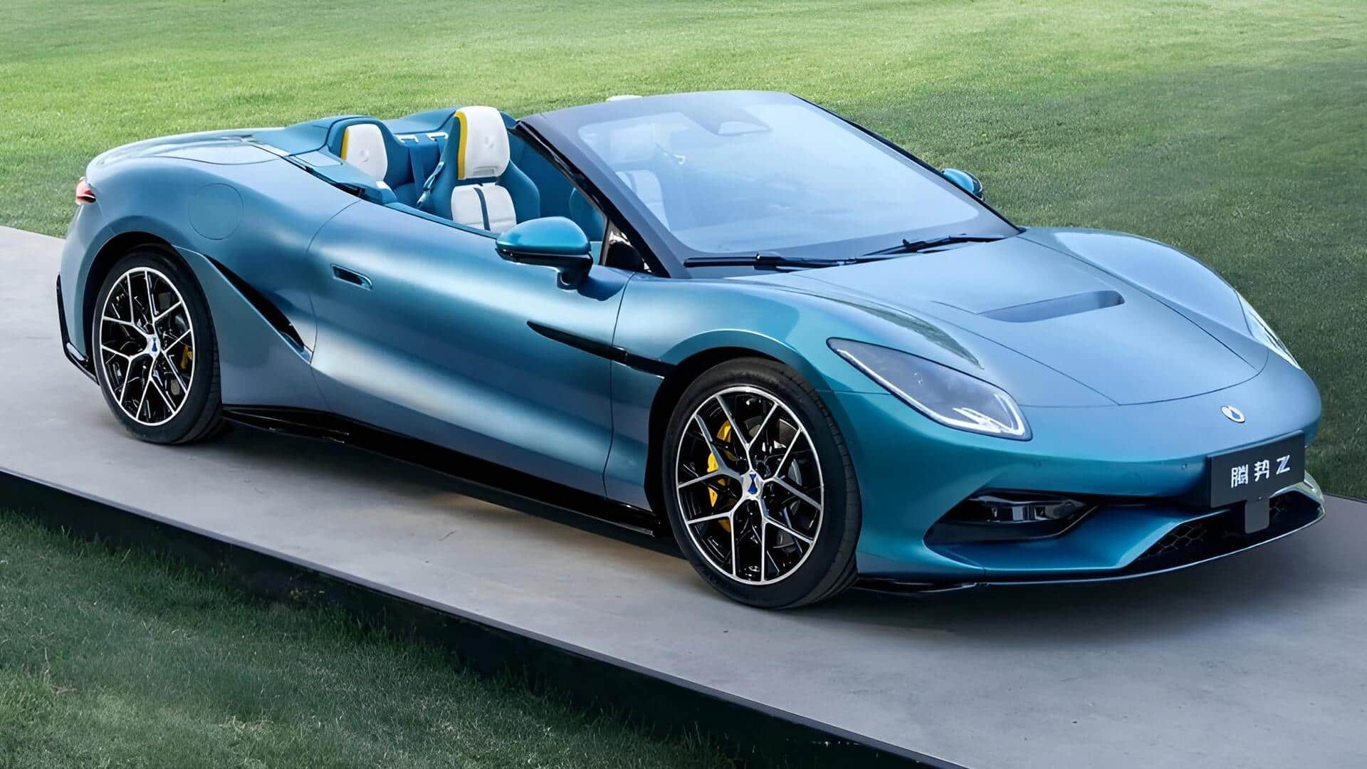 BYD Unveils Denza Z: 2 సెకన్లలో 100 స్పీడ్.. BYD నుంచి Denza Z సూపర్‌కార్ సెన్సేషన్