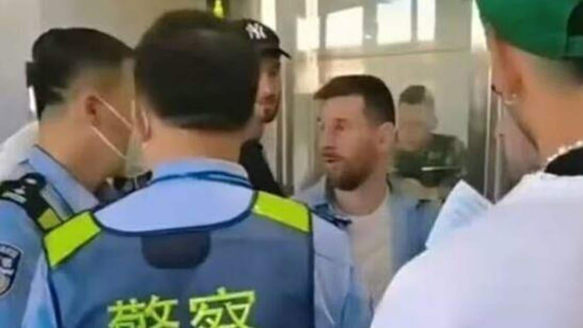 Lionel Messi detained: పోలీసుల అదుపులో లియోనల్ మెస్సీ..ఎందుకంటే!