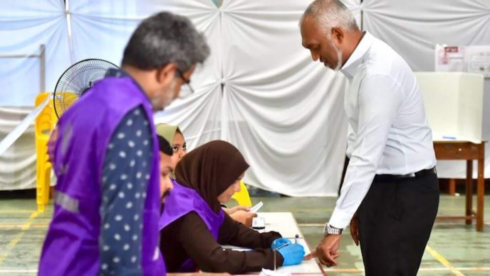 Maldives Elections: మాల్దీవుల ఎన్నికల్లో మహమ్మద్ ముయిజు పార్టీకి భారీ విజయం 