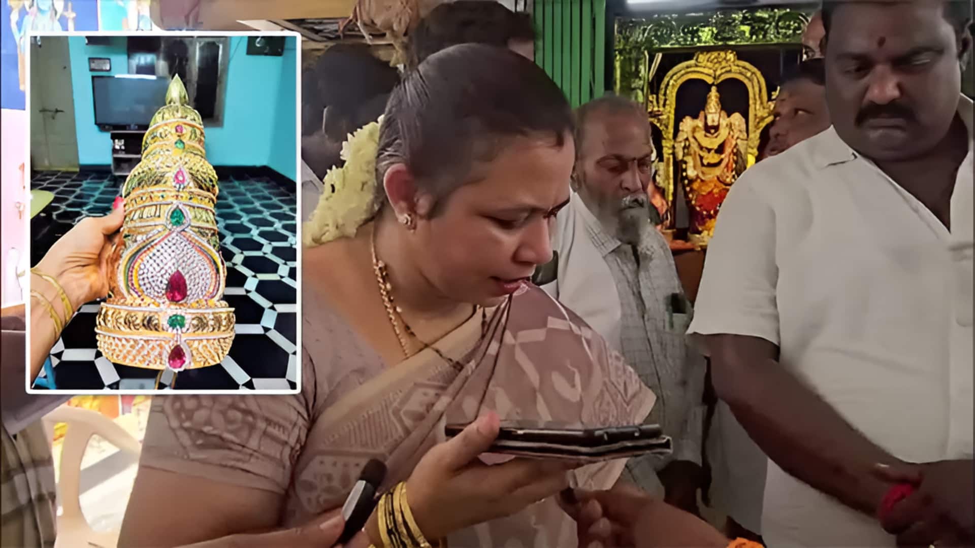 Gudivada: వేంకటేశ్వర స్వామివారి బంగారు కిరీటం తాకట్టు.. గుడివాడలో కలకలం.. దేవాదాయశాఖ దర్యాప్తు
