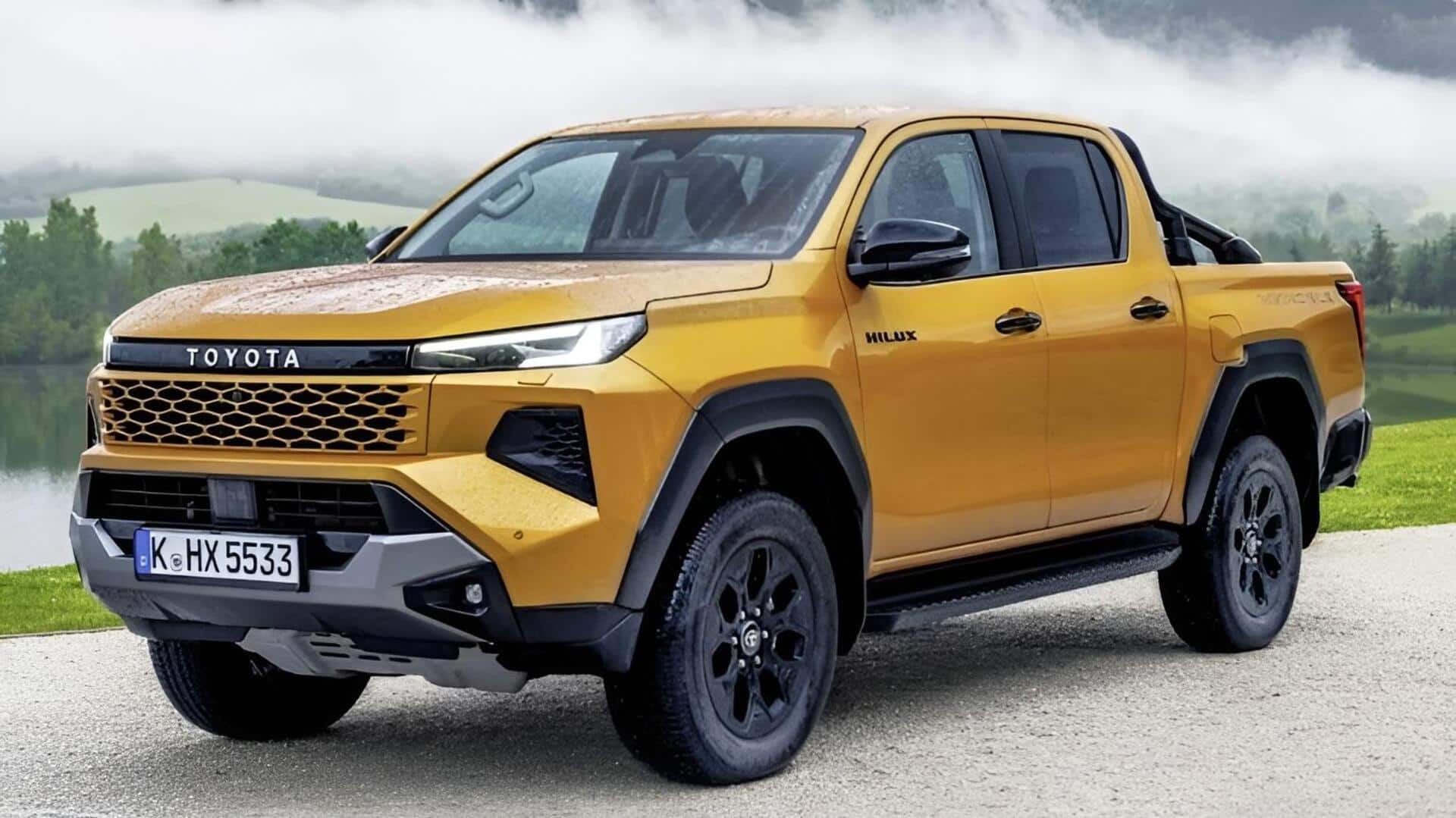Toyota Hilux: జూలై 28న భారత్‌లోకి నూతన తరం టయోటా హైలక్స్
