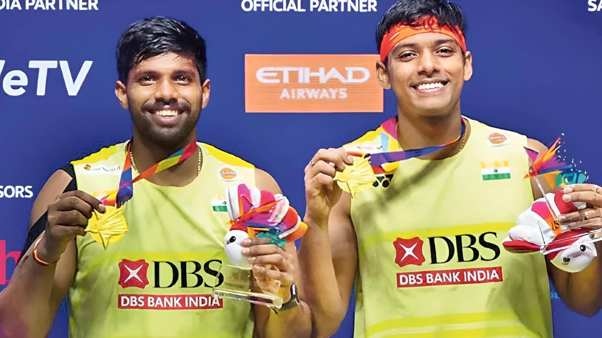China Masters title: చైనాలో భారత కుర్రాళ్ల జోరు.. సూపర్‌ 750 టైటిల్‌ కైవసం!