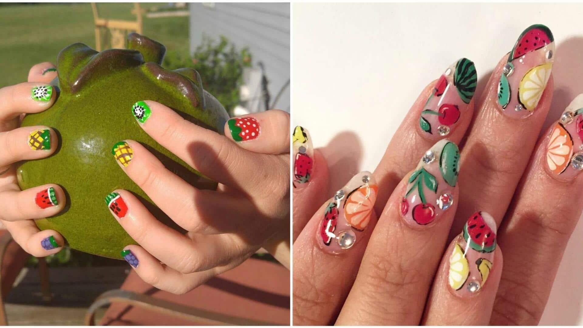 Fruit nails : మళ్లీ ట్రెండ్‌ అవుతున్న ఫ్రూట్ నెయిల్స్.. ప్రత్యేకత ఏంటో తెలుసా?