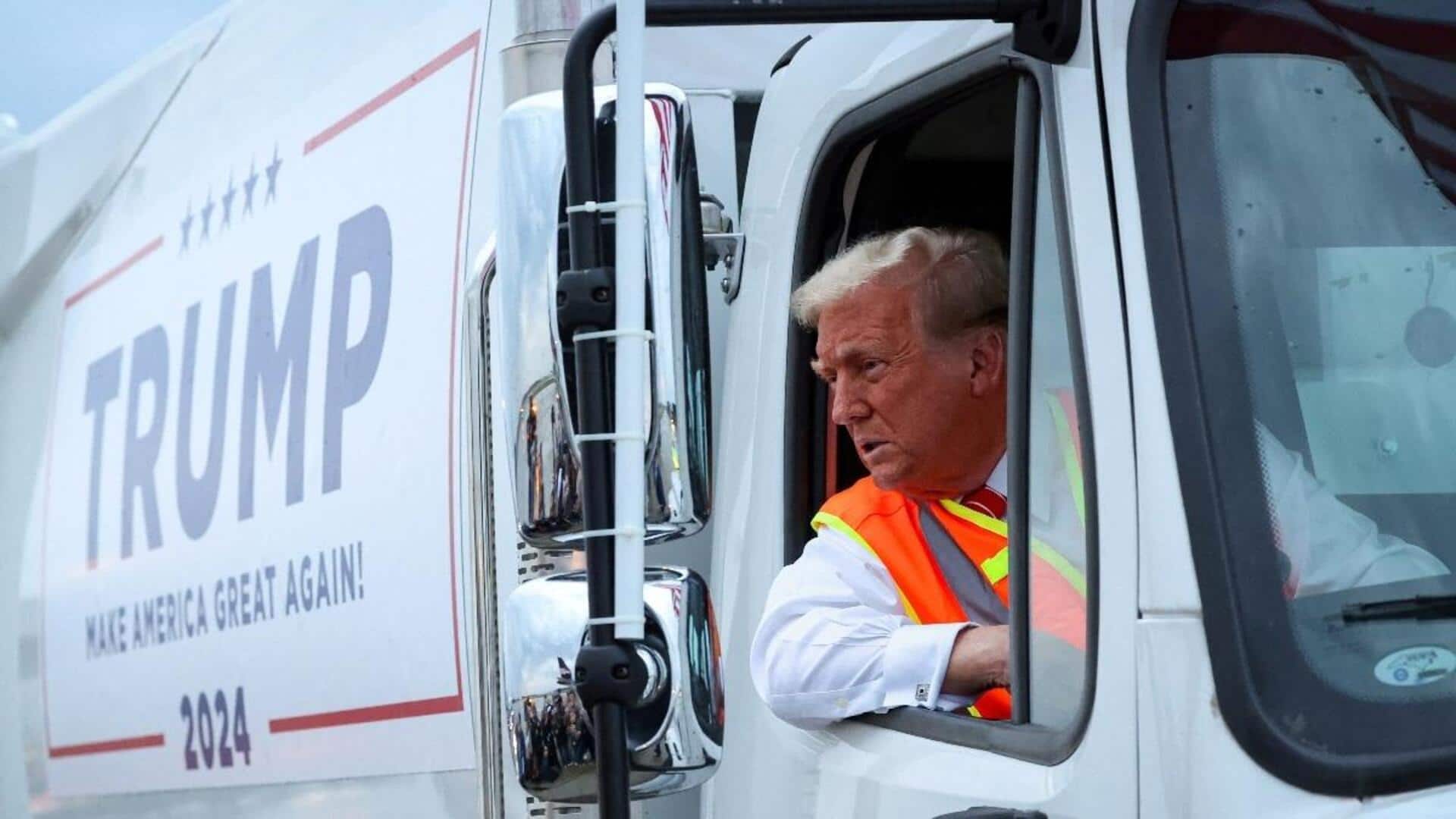 Donald Trump : విదేశీ ట్రక్కు డ్రైవర్లపై ట్రంప్‌ దృష్టి.. మాజీ సైనికులకు అవకాశమివ్వాలని ప్రతిపాదన