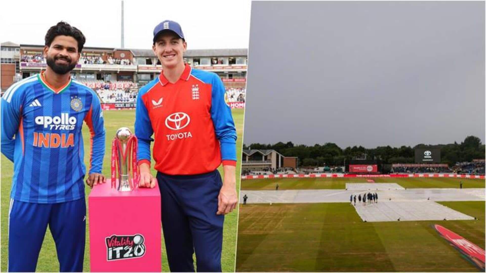 IND vs ENG: తొలి టీ20కి వరుణుడి అంతరాయం.. ఇంగ్లాండ్‌తో మ్యాచ్‌ వర్షం కారణంగా రద్దు