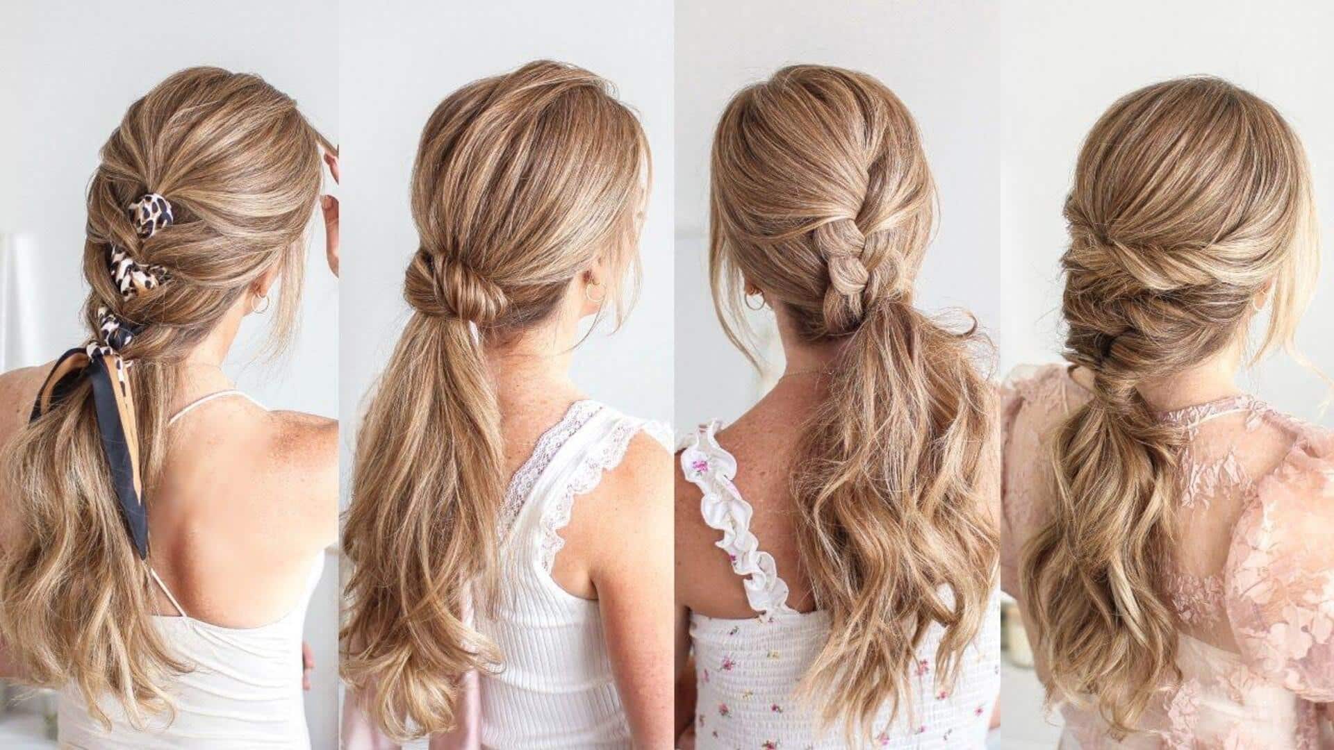 Hair Style: వేసవి పార్టీలకు 5 సులభమైన పోనీటెయిల్ హెయిర్‌స్టైల్స్ ఇవే..