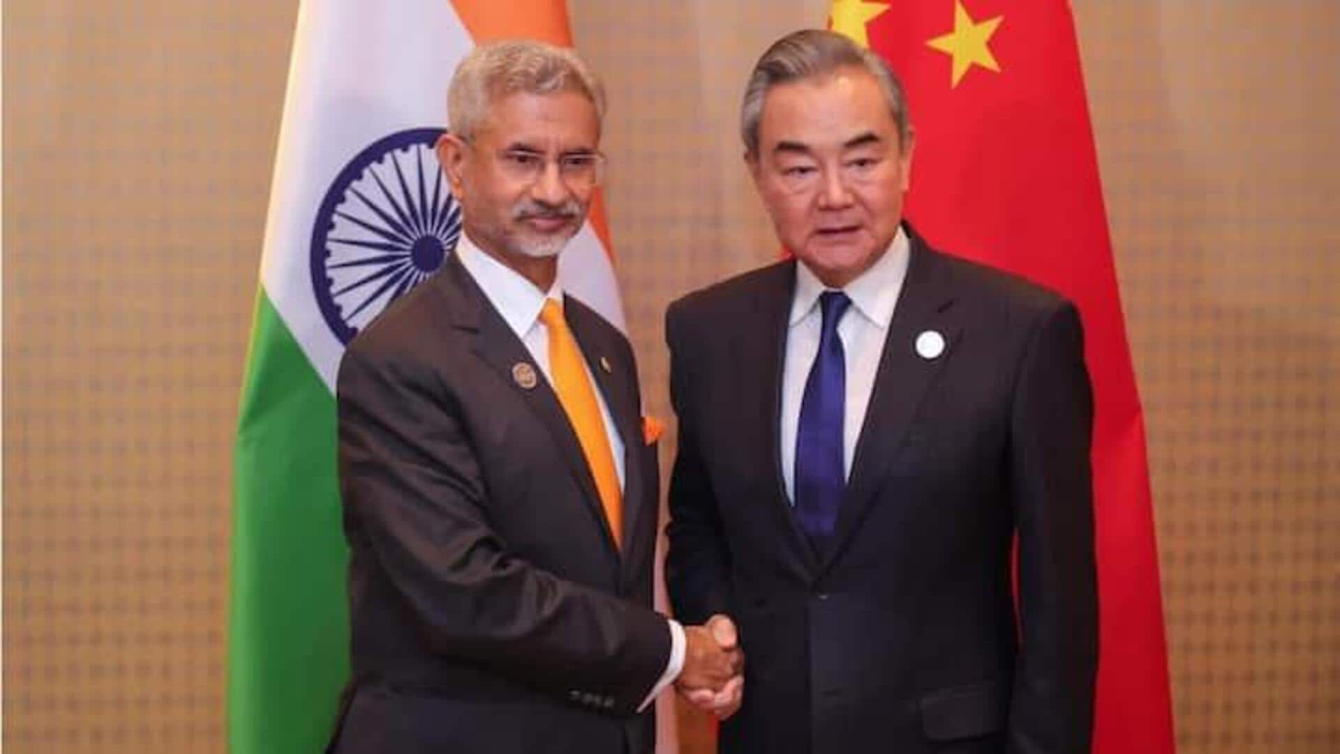 Jaishankar Wang Yi Meet: వాంగ్ యితో సమావేశమైన ఎస్ జైశంకర్..నిజాయితీతో కూడిన నిర్మాణాత్మక వైఖరి అవసరమని స్పష్టీకరణ 