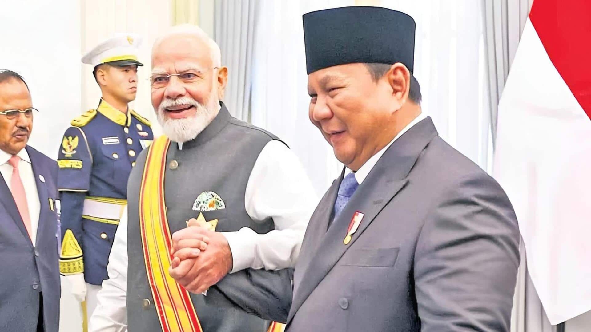 PM Modi: ప్రధాని మోదీకి ఇండోనేసియా అత్యున్నత పురస్కారం