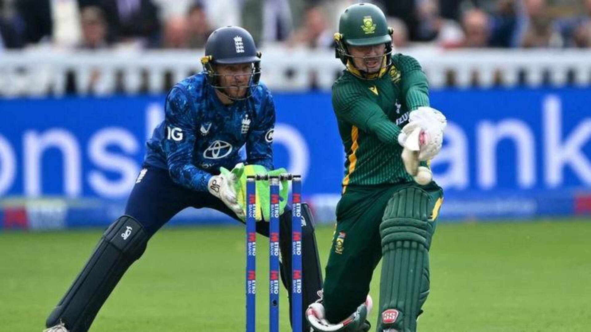 Matthew Breetzke ODI World record : ఒకే ఒక్కడు.. వన్డేల్లో అరుదైన ఘనత సాధించిన దక్షిణాఫ్రికా యువకుడు! Matthew Breetzke ODI World record : ఒకే ఒక్కడు.. వన్డేల్లో అరుదైన ఘనత సాధించిన దక్షిణాఫ్రికా యువకుడు!