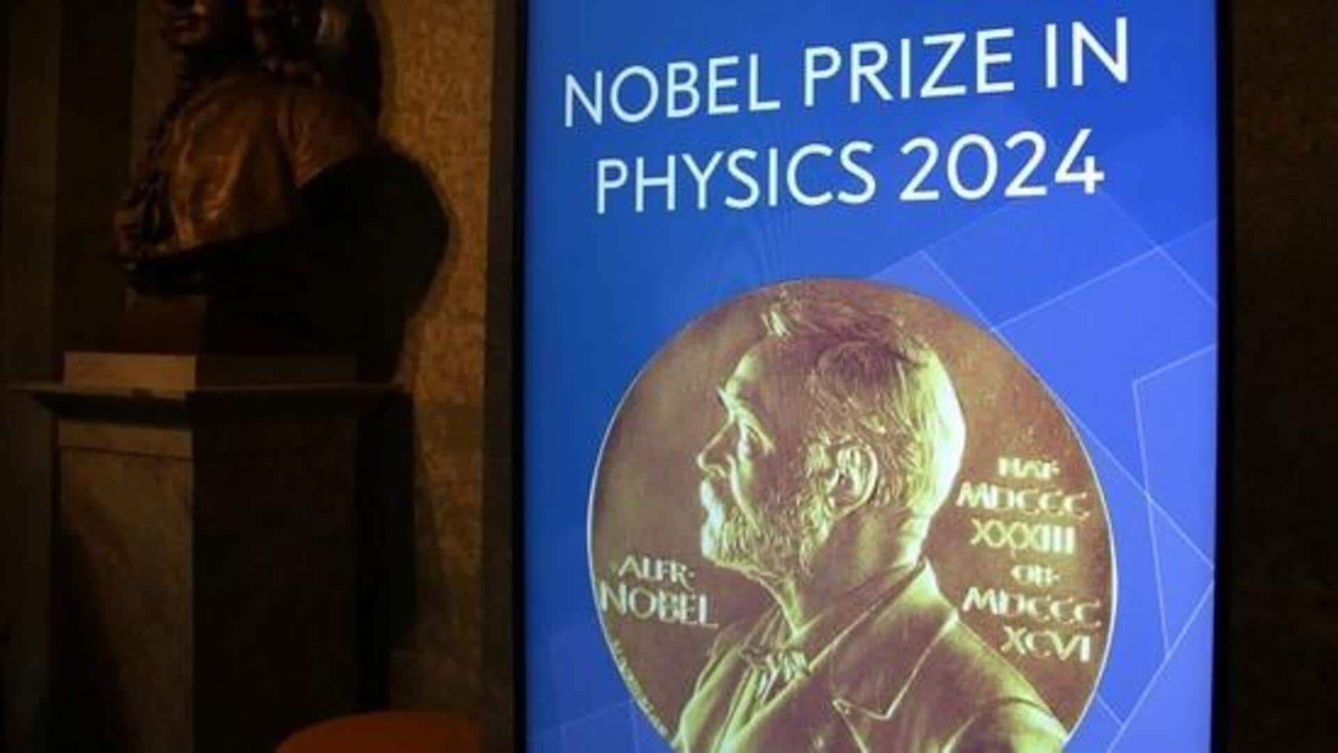 Nobel Prize in Physics 2024: భౌతికశాస్త్రంలో జాన్‌ జె.హోప్‌ఫీల్డ్‌, జెఫ్‌రీ ఈ.హింటన్‌లకు నోబెల్‌ పురస్కారం 