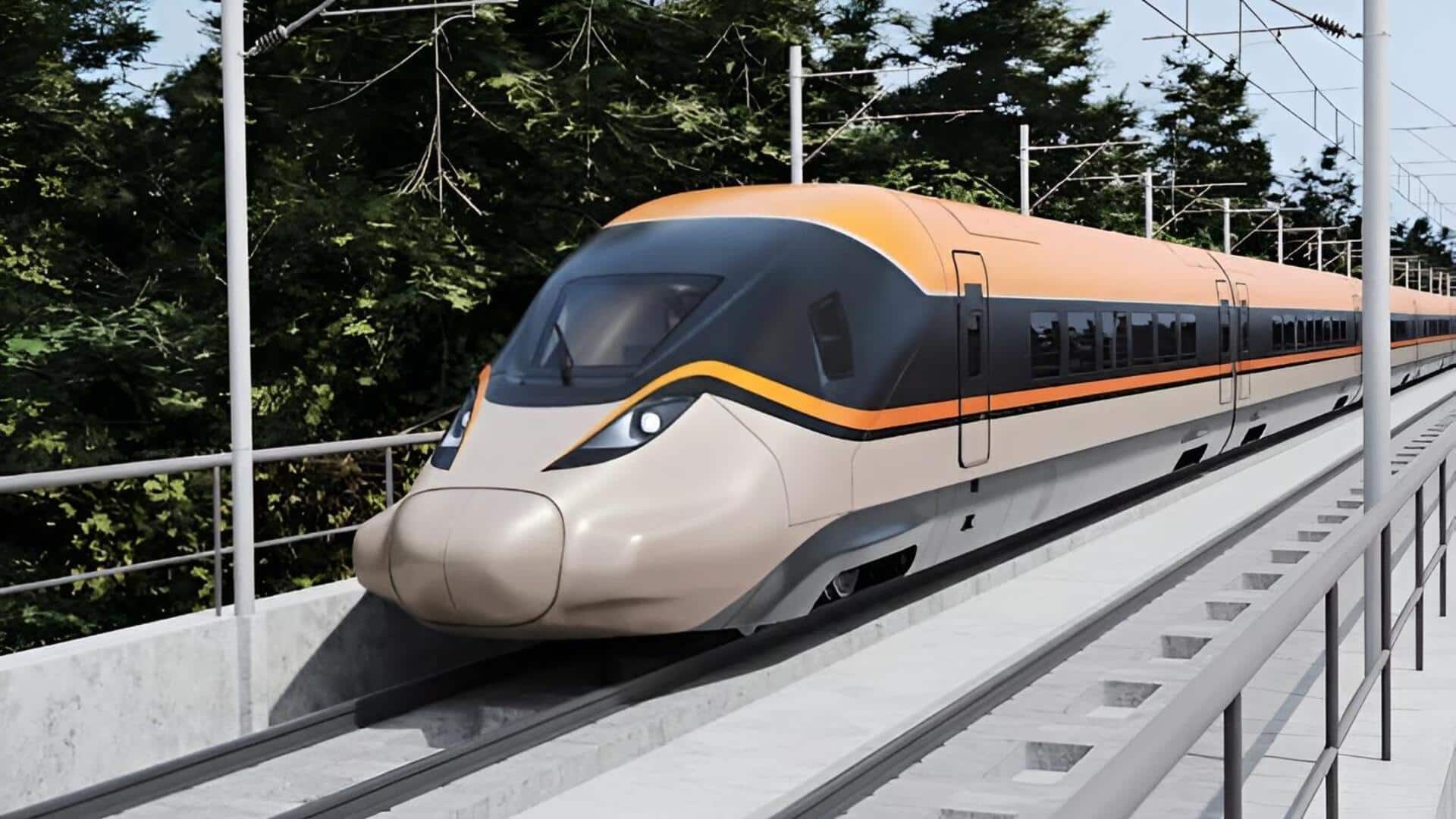 First Bullet Train: భారత్ తొలి బుల్లెట్‌ ట్రైన్‌ డిజైన్‌ విడుదల