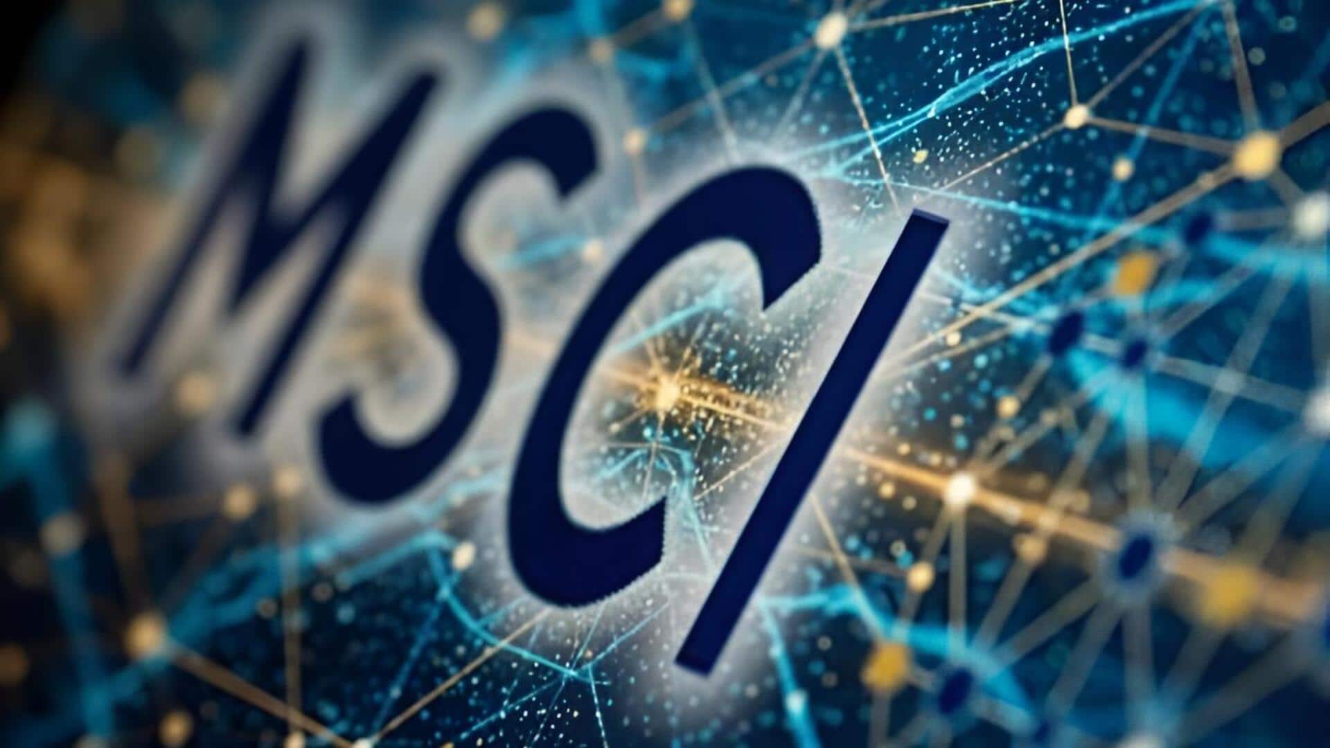 MSCI: ఎంఎస్‌సీఐ ఇండియా సూచీలో భారీ మార్పులు.. రూ.19 వేల కోట్ల విదేశీ పెట్టుబడుల అవకాశం