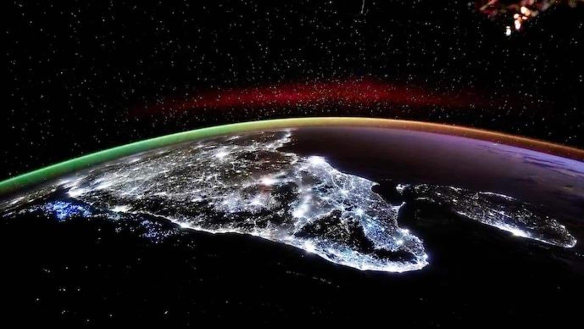 NASA: నాసా అద్భుత దృశ్యాలు.. నగరాల వెలుగులతో మెరిసిపోయిన భారతదేశం!