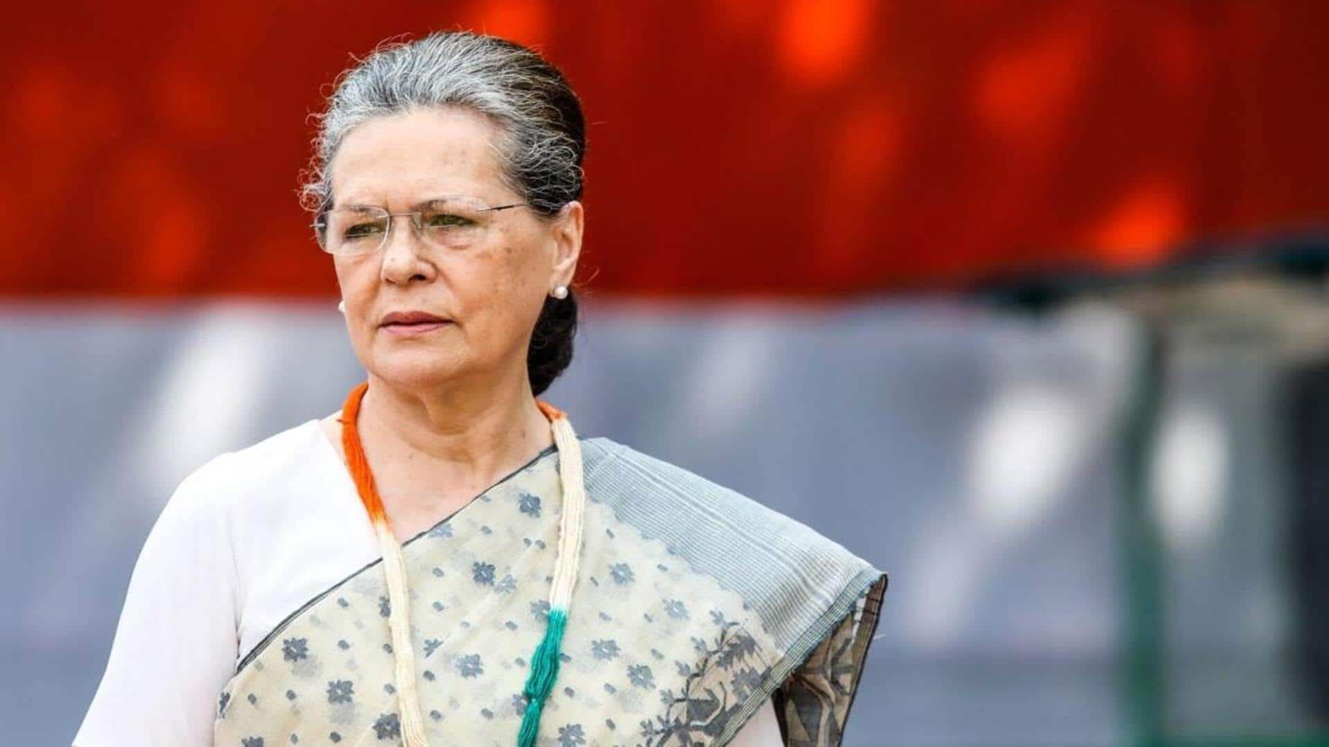 Sonia Gandhi: 'ప్రజాస్వామ్యం గొంతు నొక్కారు': 141 మంది ఎంపీల సస్పెన్షన్‌పై సోనియా గాంధీ