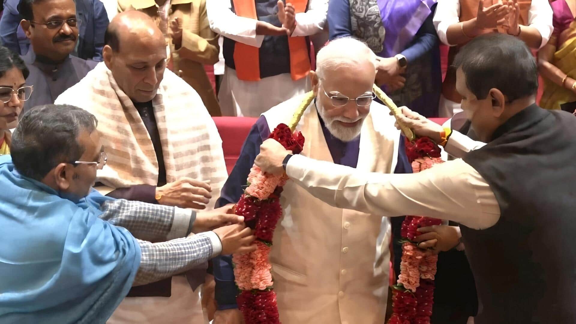 NDA parliamentary party meeting: పార్లమెంట్‌లో ఎన్డీఏ పార్లమెంటరీ పార్టీ కీలక సమావేశం.. ప్రధాని మోదీ దిశానిర్దేశం