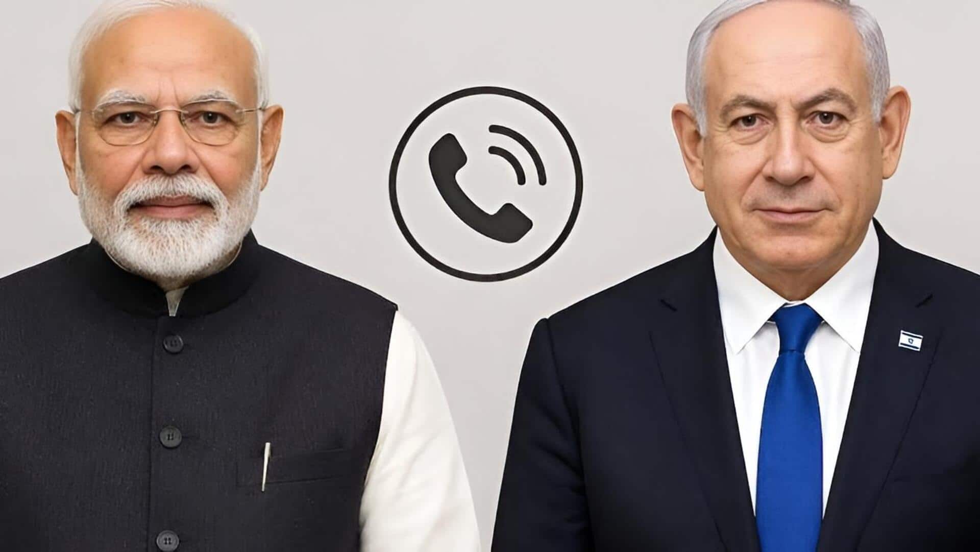 Netanyahu Calls PM Modi: పశ్చిమాసియా ఉద్రిక్తతల వేళ ప్రధాని మోదీకి నెతన్యాహు ఫోన్‌.. తాజా పరిస్థితులపై చర్చ