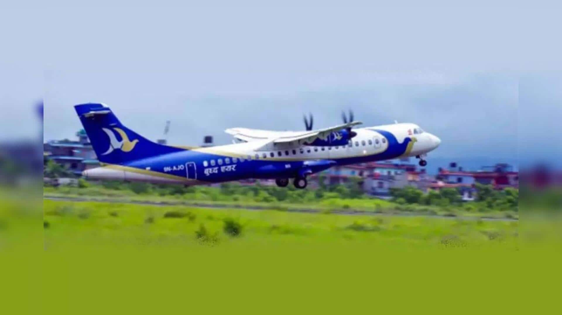 Buddha Air Flight : నేపాల్‌ లో విమానానికి తప్పిన పెను ప్రమాదం.. బుద్ధ ఎయిర్‌లైన్స్‌కు చెందిన విమానం ఇంజిన్‌లో మంటలు 