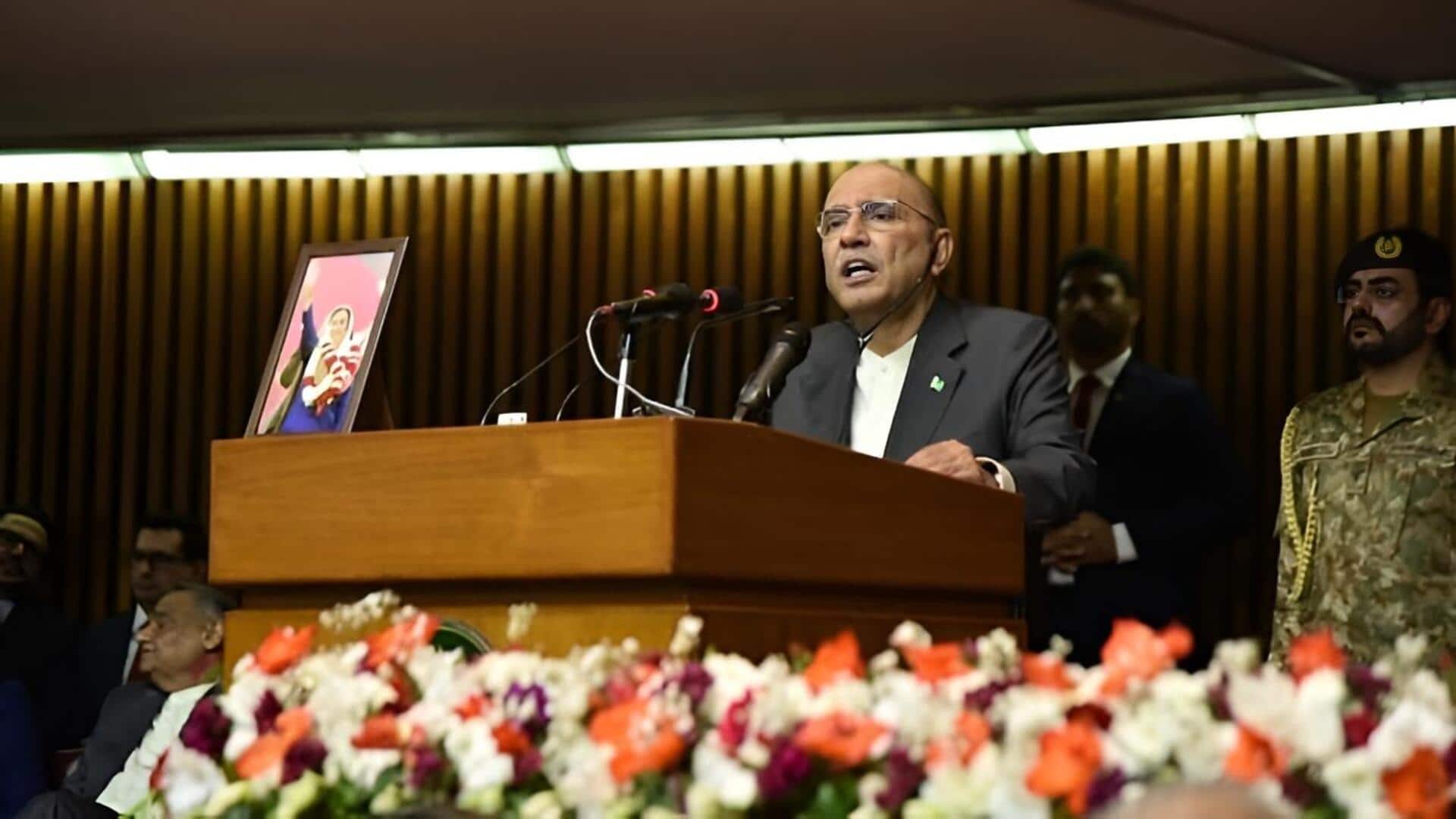 Pakistan President Zardari: భారత్ యుద్ధ సన్నాహాలు చేస్తోందా? జర్దారీ సంచలన ఆరోపణలు