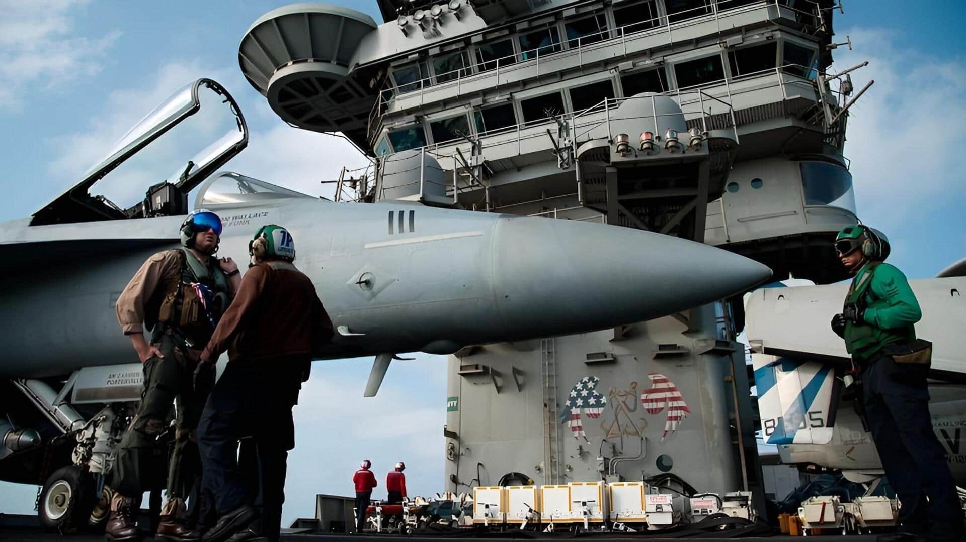 USA-Iran: ఇరాన్‌పై దాడికి సిద్ధం.. పశ్చిమాసియాలో మోహరించిన అమెరికా యుద్ధనౌక!