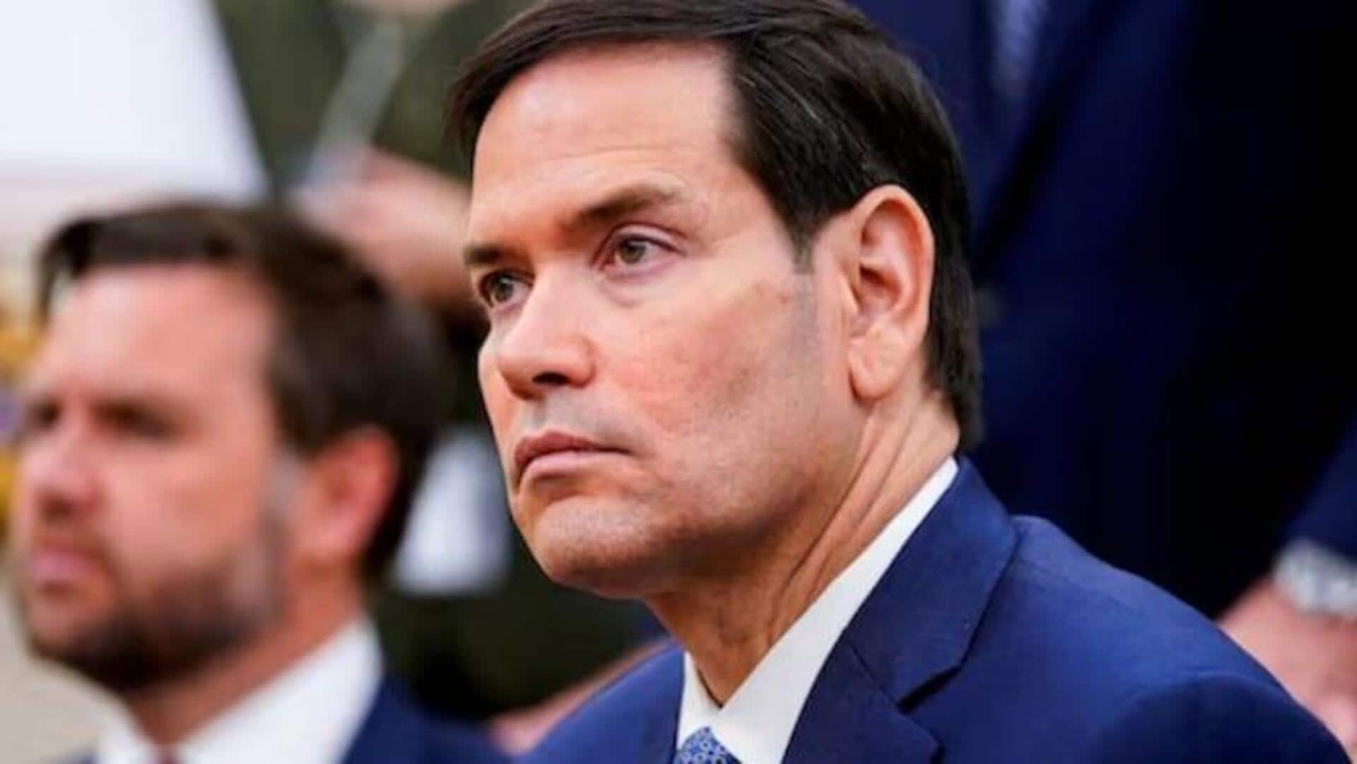 US Secretary: భారత్-పాకిస్తాన్ పరిస్థితిని అమెరికా ప్రతిరోజూ గమనిస్తూనే ఉంటుంది: మార్కో రూబియో 
