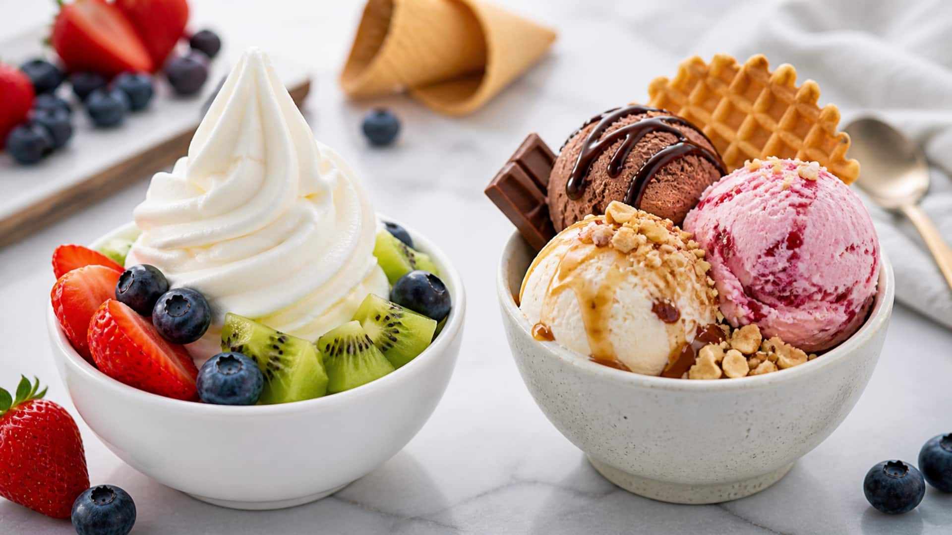 Frozen yogurt or ice cream: ఫ్రోజెన్ యోగర్ట్ లేక ఐస్‌క్రీమ్? వేసవిలో చల్లదనం కోసం ఏది మంచిది?