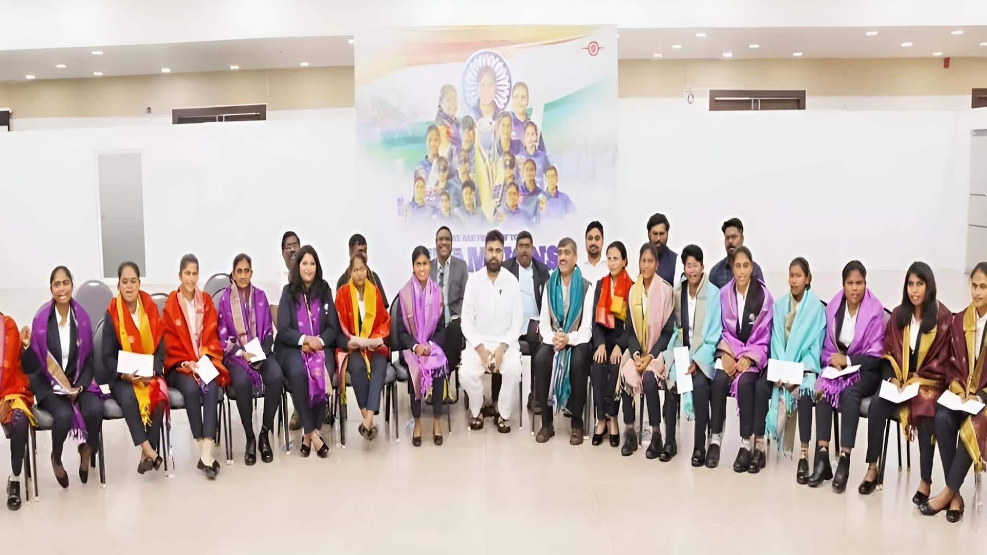 Pawan Kalyan: ప్రపంచకప్‌ గెలిచిన మహిళా అంధుల క్రికెట్ జట్టుకు పవన్‌ కళ్యాణ్ ఘన సన్మానం