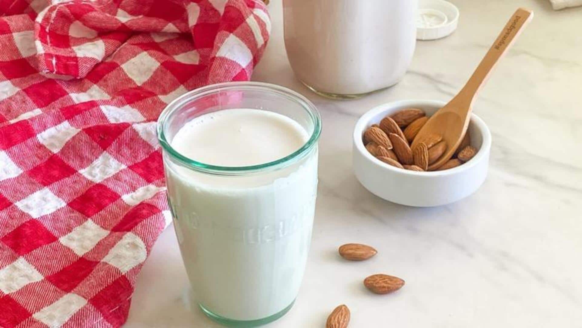 Almond milk : రుచికరమైన బాదం పాలు రెసిపీలు.. ఈ రోజే ట్రై చేయండి!