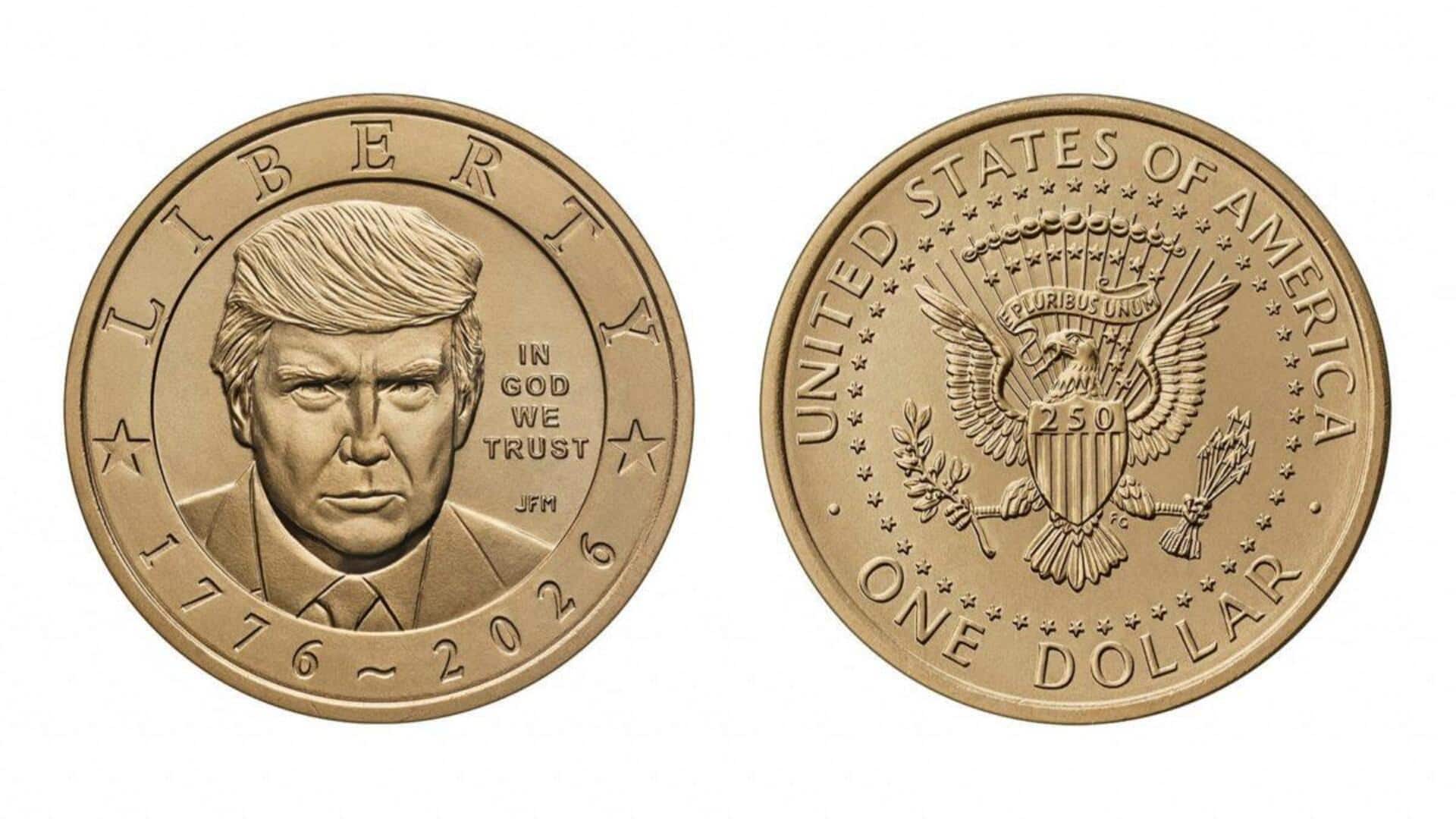 America: ట్రంప్ బొమ్మతో కొత్త డాలర్ నాణెం.. అమెరికా కీలక ప్రకటన